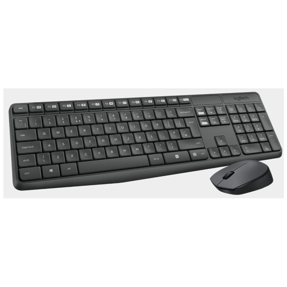Tastiera USB + RF Wireless + Bluetooth 920-007917  (Layout Portoghese) Colore Nero - Foto 2