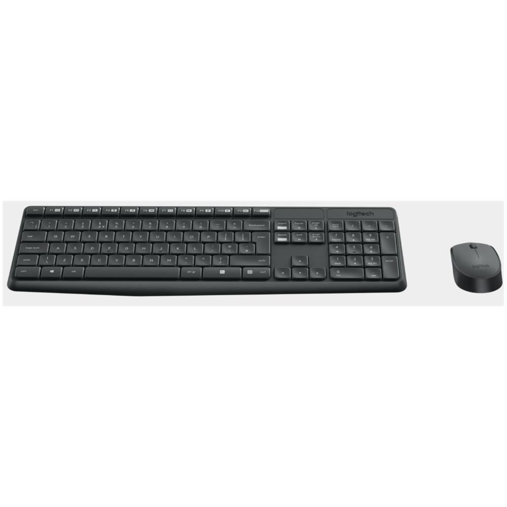 Tastiera USB + RF Wireless + Bluetooth 920-007917  (Layout Portoghese) Colore Nero - Foto 3