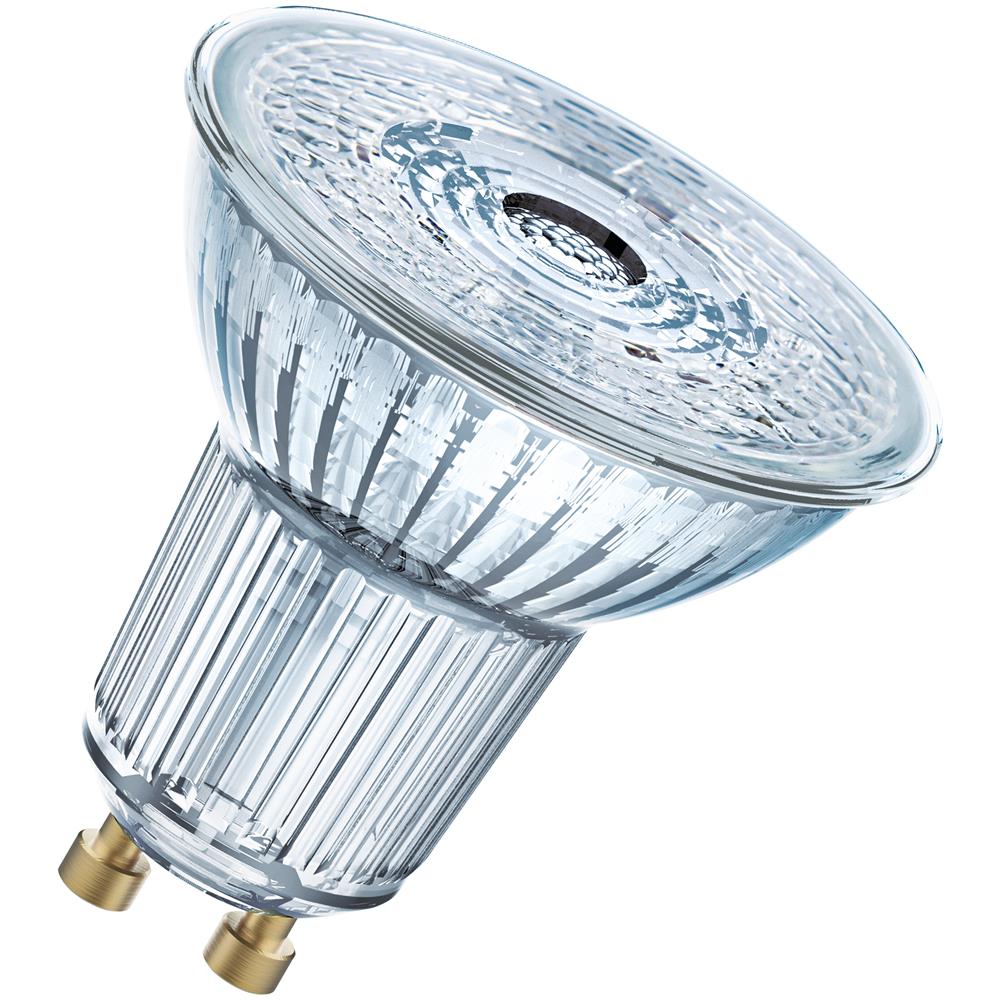 Led-lampada Con Riflettore - Gu10 - Bianco Freddo - 4000 K - 2,60 W - 35w Equivalenti - Led Base Par16 - Confezione Da 5 - Foto 4