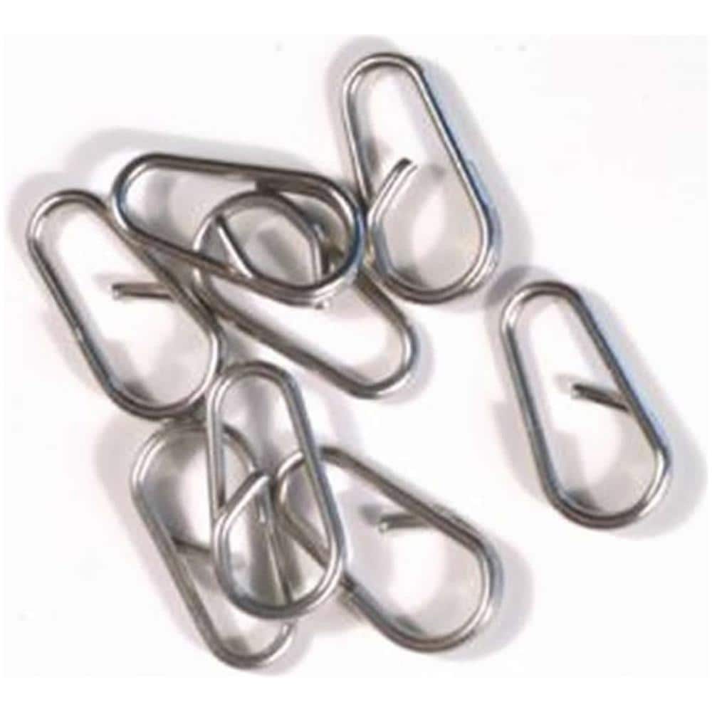 Oval Split Ring Anelli Ovali Inox Spaccati Mm 21 Pz 10 - Foto 1