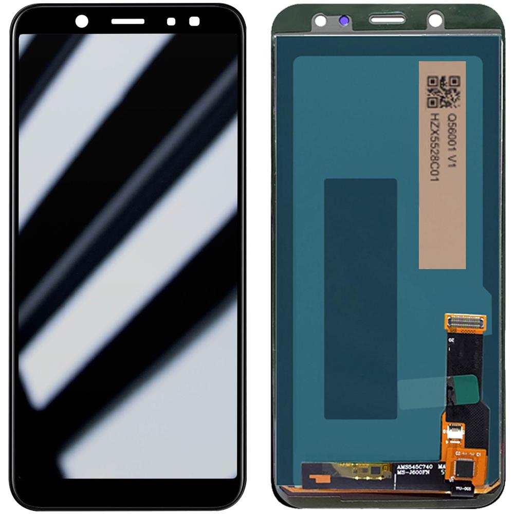 Blocco Completo Per Samsung Galaxy A6 2018 Schermo Lcd In-cell + Touch Nero - Foto 1