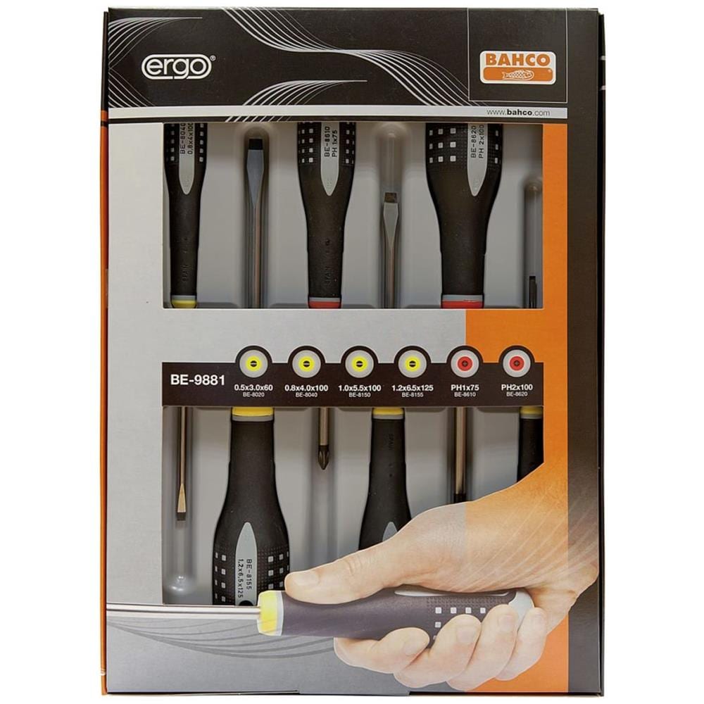 Cacciaviti Set Ergonomico 6 Pz Be-9881 - Foto 1