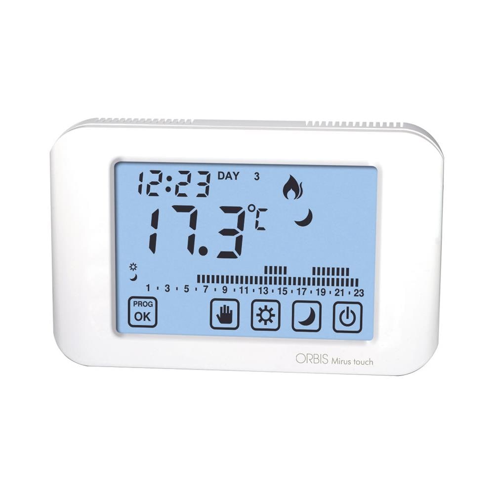 Cronotermostato Mirus Touch Screen Bianco - Foto 3