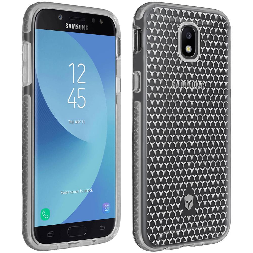 Cover Samsung Galaxy J5 2017 Force Case Life Silicone Gel Antishock - Argento - Foto 1