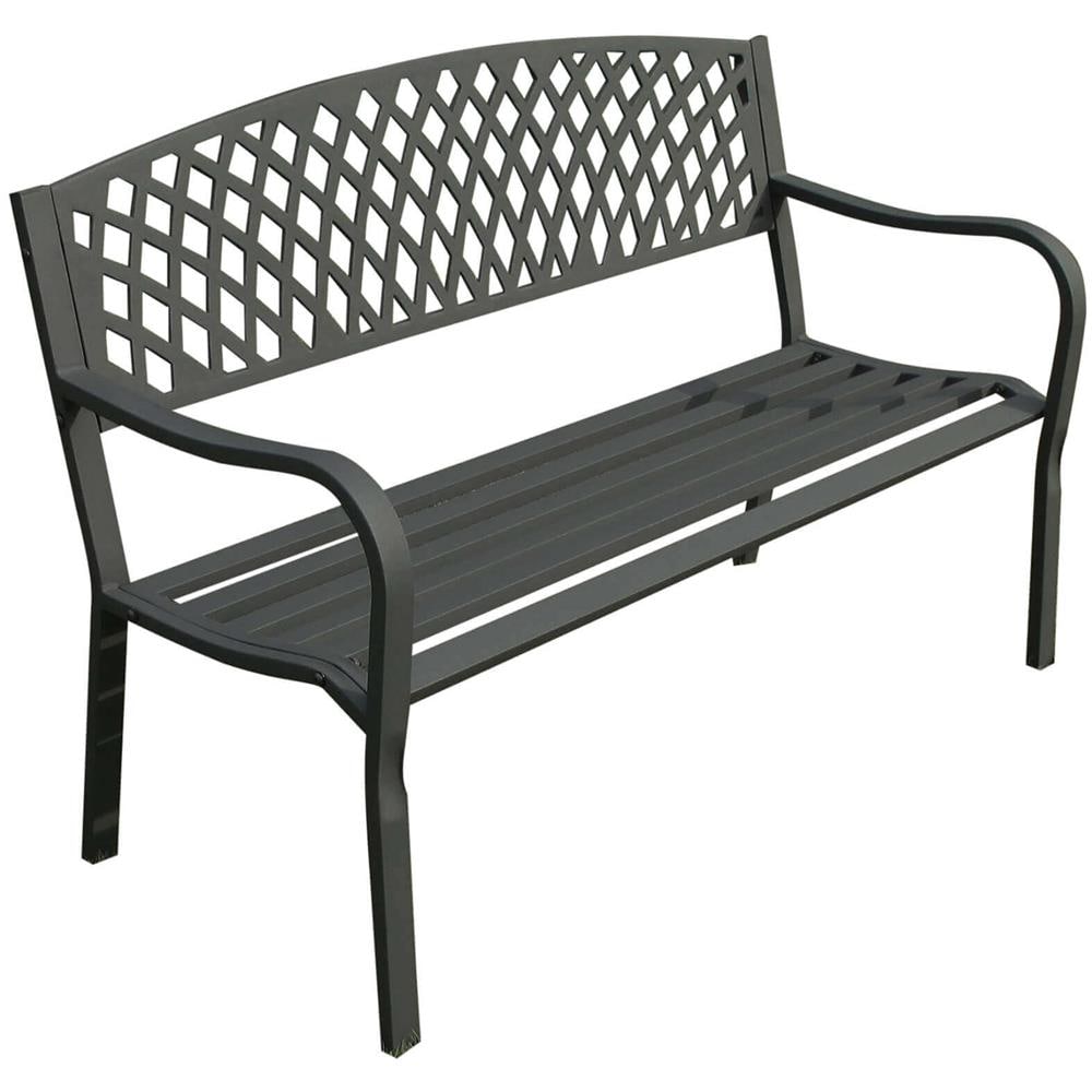 Amado - Panchina Da Giardino 2 Posti In Ferro - Foto 1