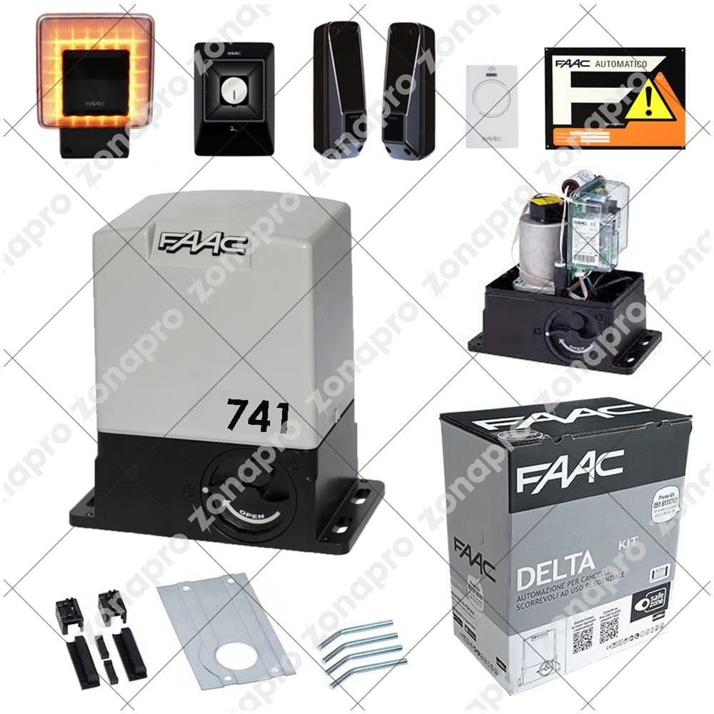 Kit Delta3 Delta 3 Automazione Cancello Scorrevole 900kg 230v - Foto 5