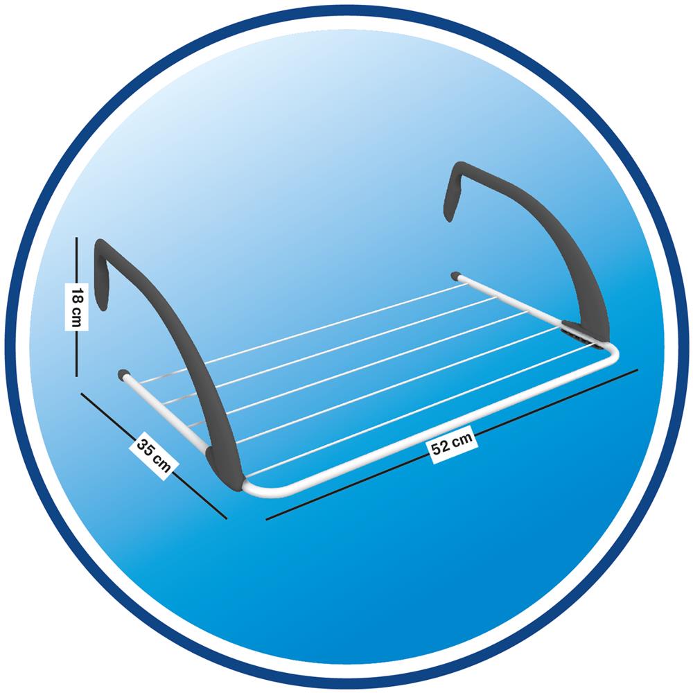 Stendino Da Termosifone In Acciaio Vileda Express 3m - Foto 2