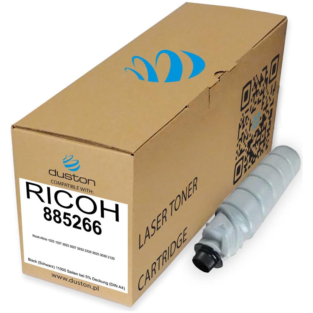 TONER COMPATIBILE - 885266, 842042, Type2220 Negro Compatible Con Ricoh Aficio 1022 1027 2022 2027 2032 2320 3025 3030 2120 - Foto 2
