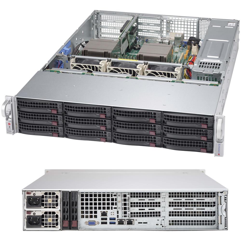 CSE-826BAC4-R920WB Portabagagli 920W Nero vane portacomputer - Foto 1