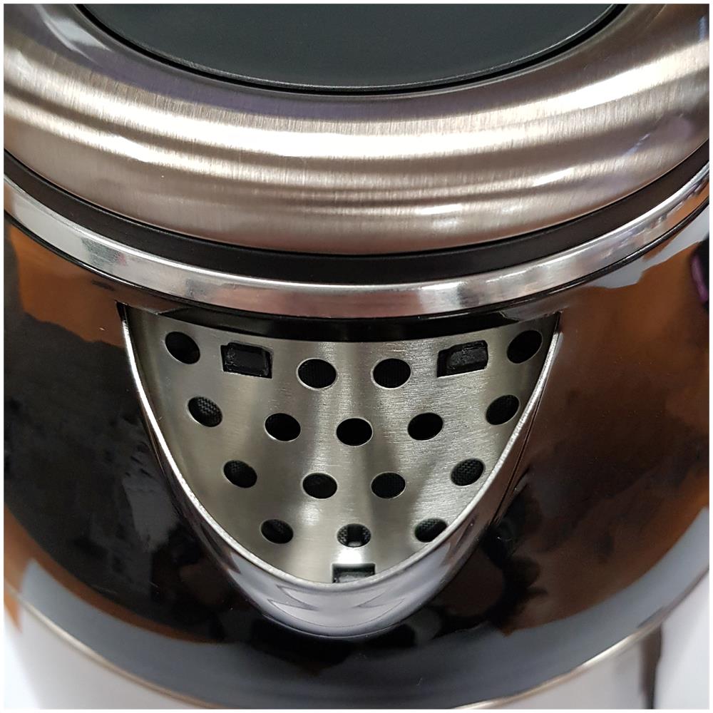 Bollitore Elettrico MCZ-91M Capacità 1.7 Litri Potenza 2000 W Colore Nero / Argento - Foto 8