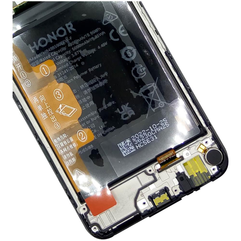 Blocco Completo 70 Lite Lcd Touchscreen Batteria 5000mah Originale Nero - Foto 2