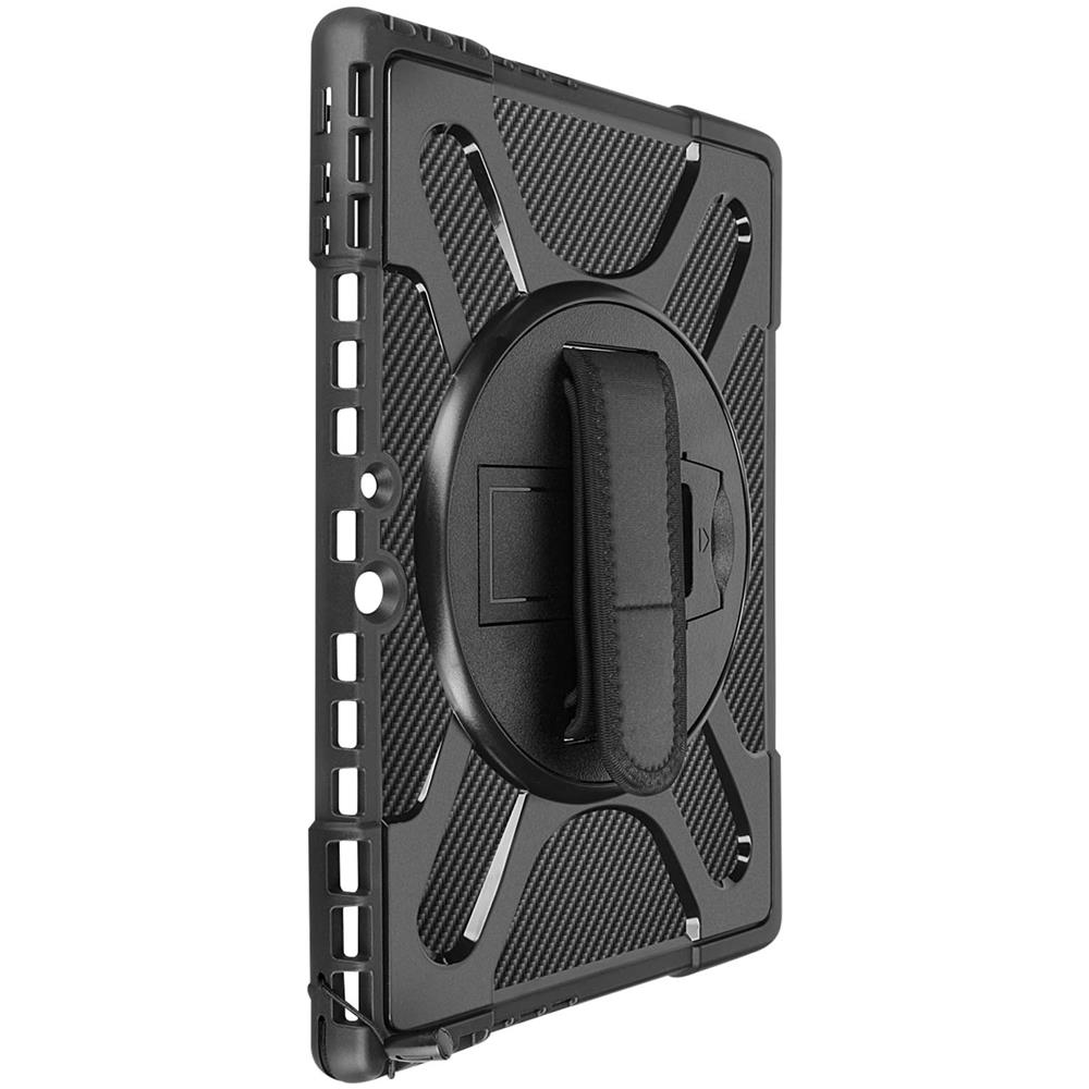 Cover Per Microsoft Surface Pro 9 Angoli Rinforzati Manico Cavalletto Nera - Foto 2