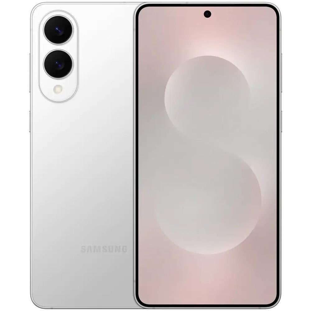 Galaxy S25 Edge 5G Smartphone AI 256GB 12GB Ram Display 6.7'' QHD+ Dynamic AMOLED 2X Main Camera 200MP DualSim: NanoSIM+eSIM USB Type-C Android 15 Snapdragon 8 Elite 3900mAh Titanium Silver Europa - Foto 1