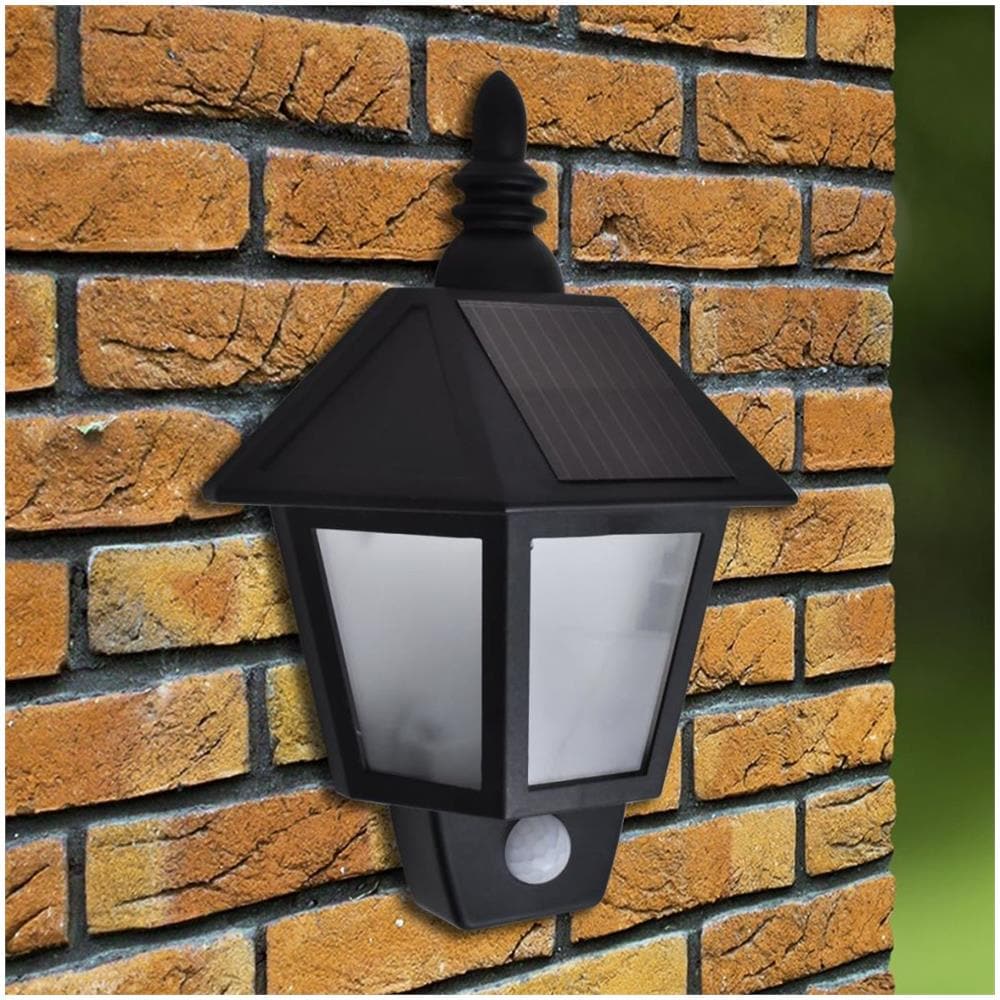 Lampada Da Parete Giardino Solare Con Sensore Di Movimento 2 Pezzi - Foto 2