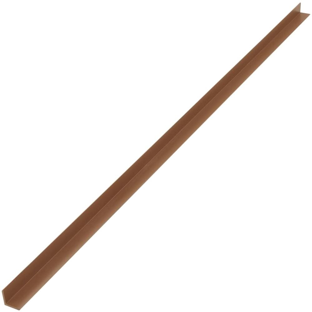 Profili Angolari per Bordi 5 pz in WPC 170 cm Color Teak - Foto 7