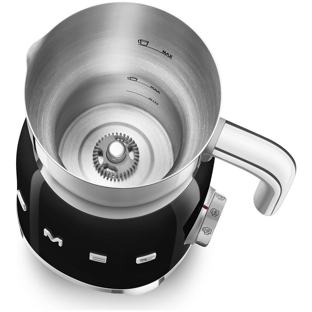 Montalatte MFF01BLEU Estetica Anni '50 Potenza 500 Watt Capacità 600 Ml Colore Nero - Foto 5