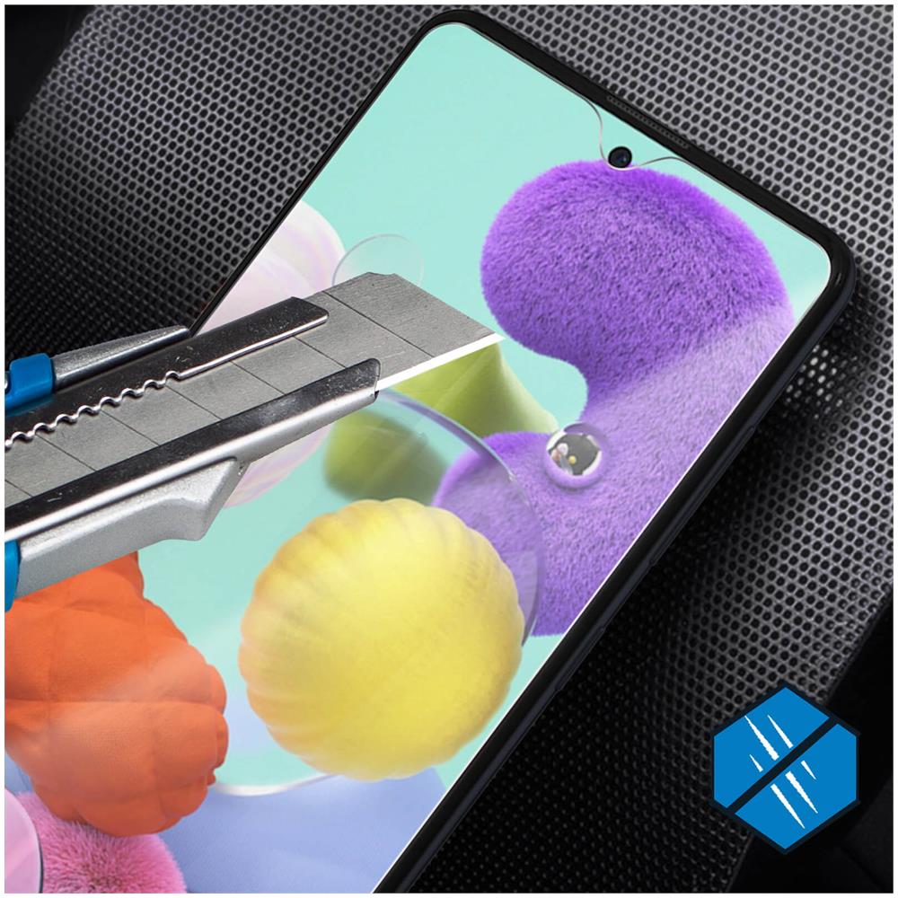 Pellicola Samsung Galaxy A51 Protezione Schermo Flessibile Lattice Trasparente - Foto 12