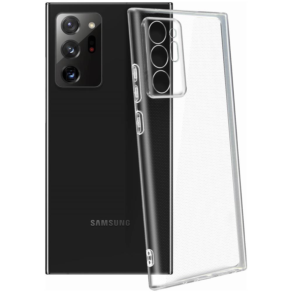 Cover Samsung Galaxy Note 20 Ultra Silicone Antishock Trasparente - Foto 2