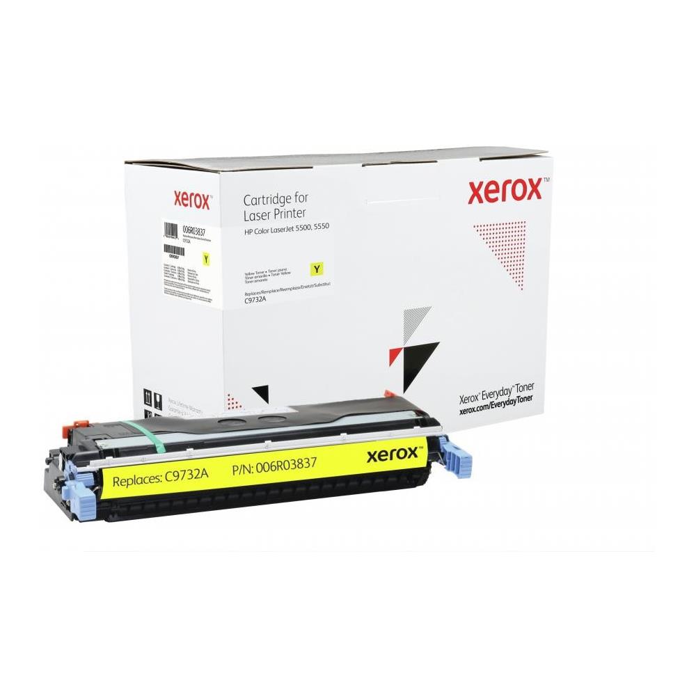 TONER COMPATIBILE - Giallo per LaserJet 5500/5550 Capacità 12000 Pagine - Foto 1