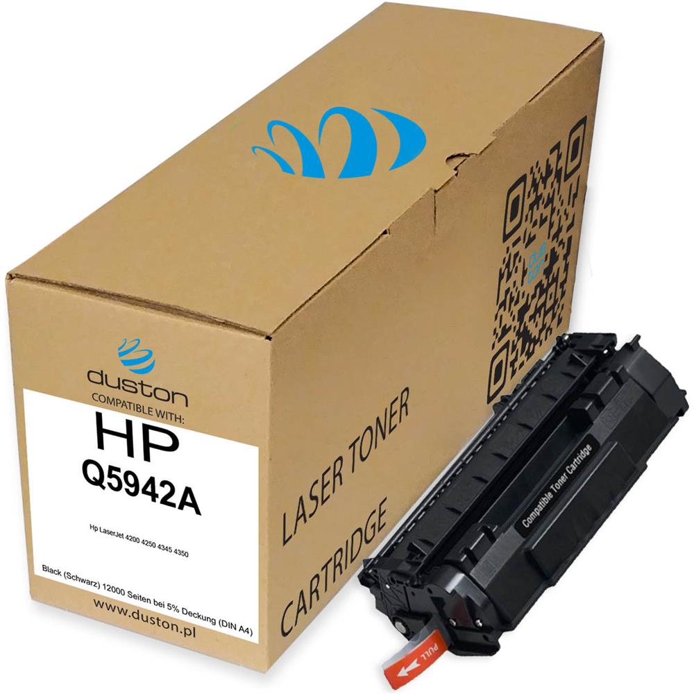 TONER - 2x Q5942a, 42a Negro Compatible Con Hp Laserjet 4200 4250 4345 4350 - Foto 2