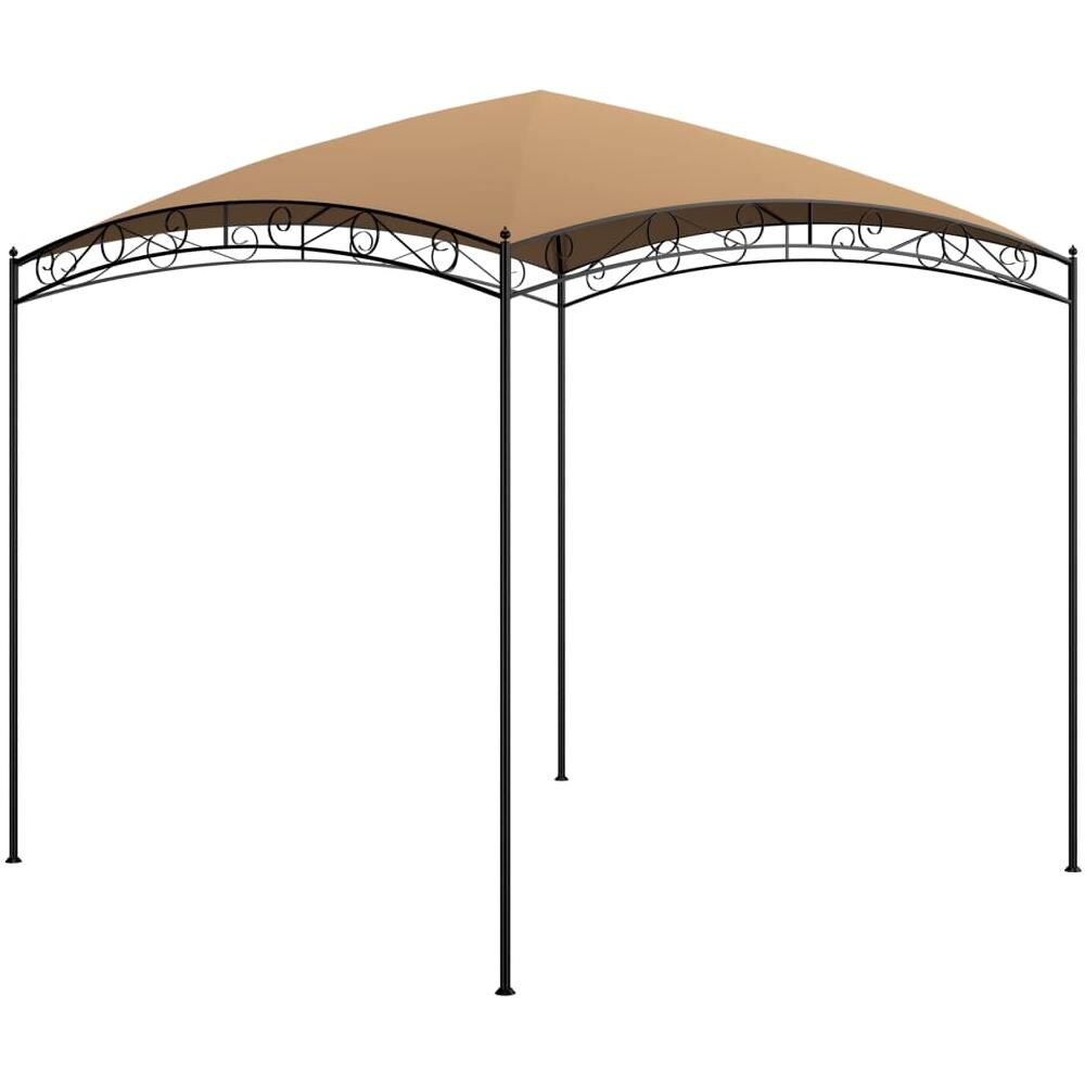 Gazebo 3x3x2,65 m Grigio Talpa 180 g / m² - Foto 1