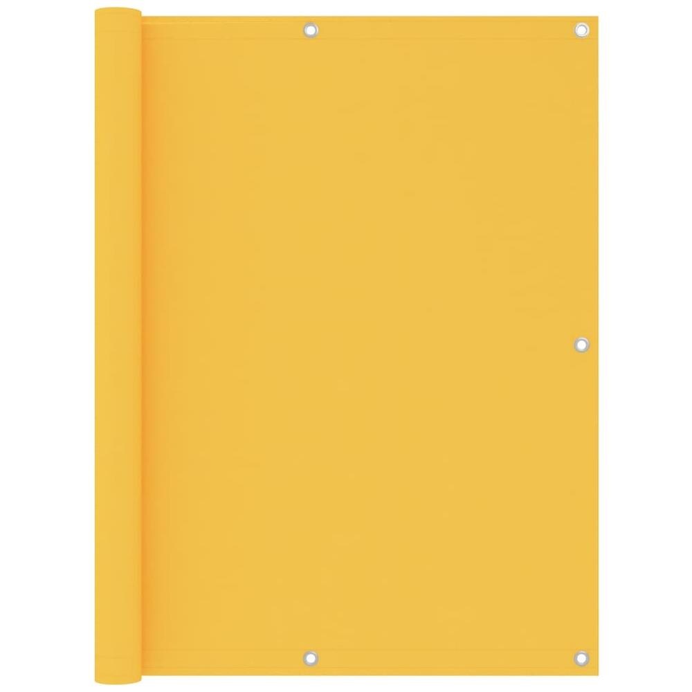 Paravento Balcone Giallo 120x300 cm in Tessuto Oxford - Foto 1