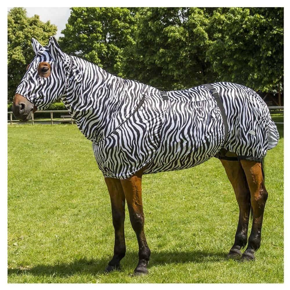 Maschera Antimosche Sweet Itch Zebra Shetland / xs 400117200 - Foto 1