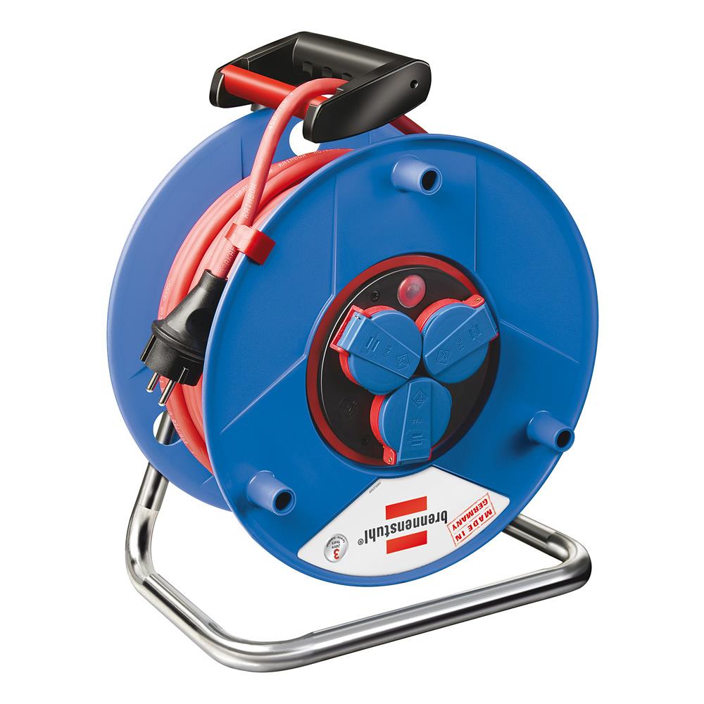 H07RN-F 3G1,5, Maschio / femmina, 50m, Rosso, 32 cm, IP 44 - Foto 1