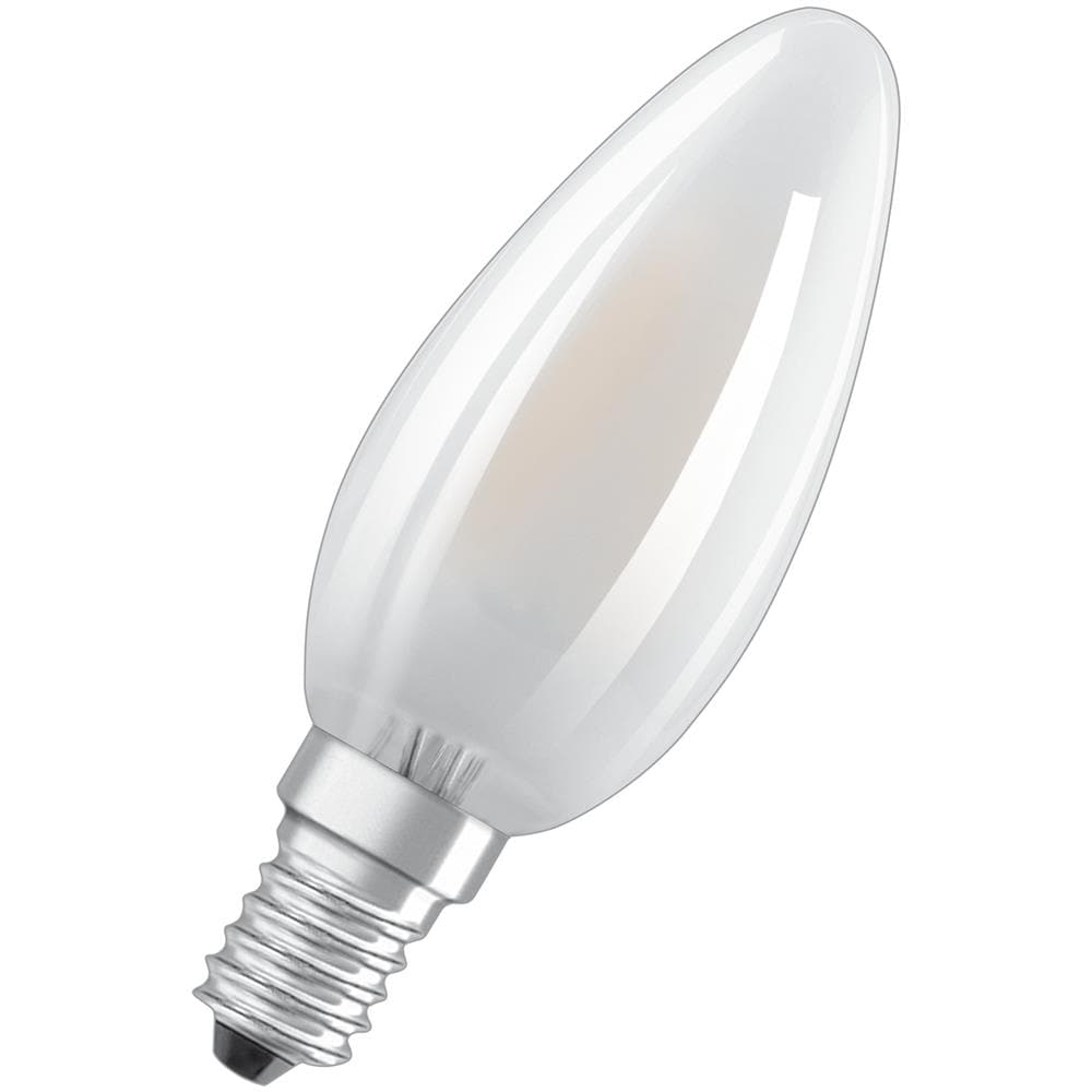 Lampada Led - E14 - Bianco Caldo - 2700 K - 4 W - Sostituisce Lampade Ad Incandescenza 40w - Opaca - Led Base Classic B - Confezione Da 5 - Foto 1