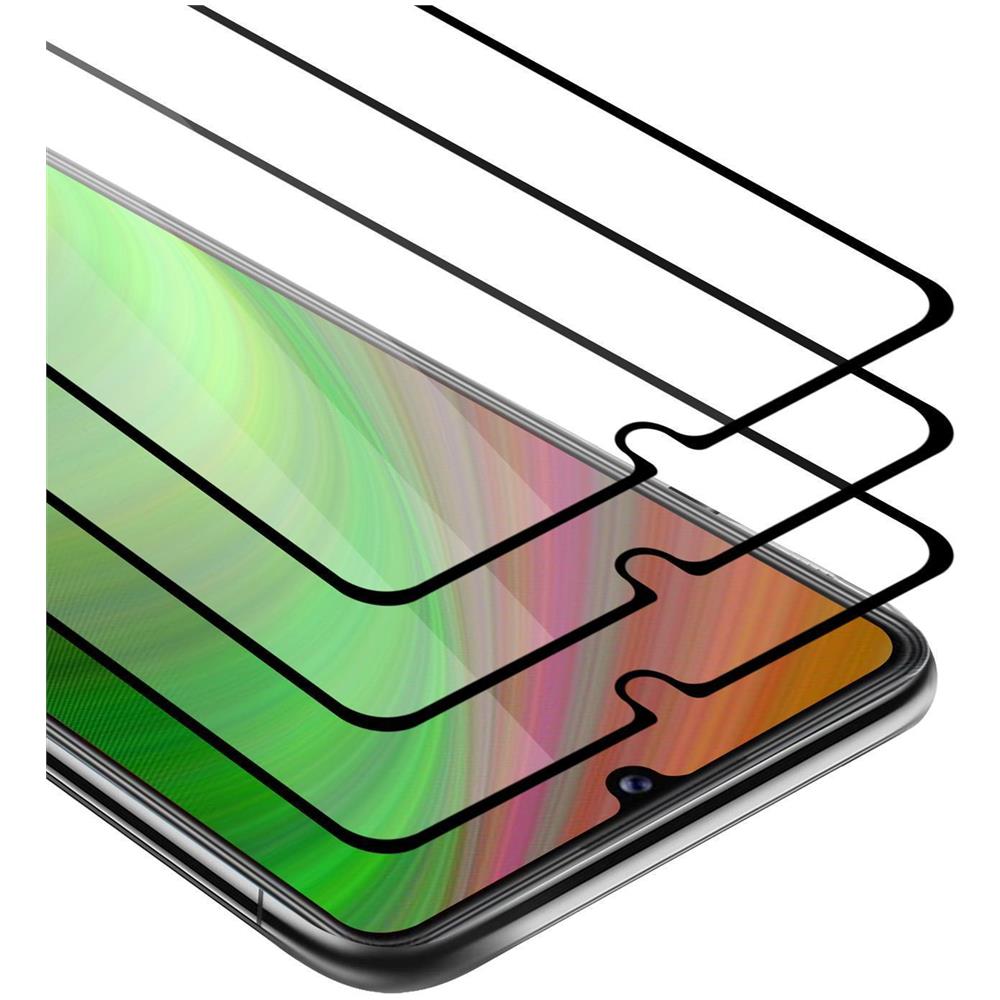 3x Pellicola Armatura A Schermo Intero Compatibile Con Motorola Moto E6s 2020 In Trasparente Con Nero - 3x Vetro Temperato (tempered) Di Protezione Del Display In Durezza 9h Con 3d Touch - Foto 1