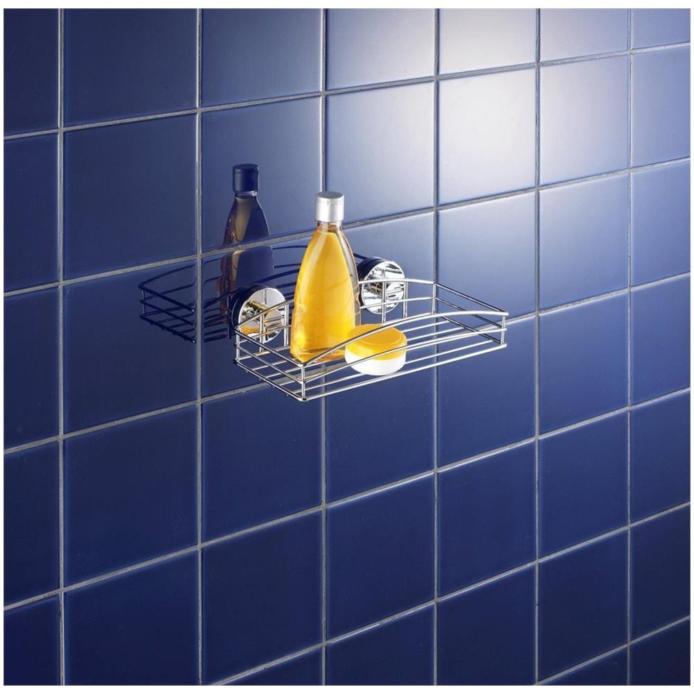Mensola Bagno Vacuum-loc - Acciaio Cromato, - Foto 2