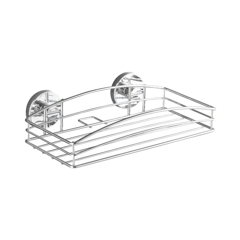 Mensola Bagno Vacuum-loc - Acciaio Cromato, - Foto 1