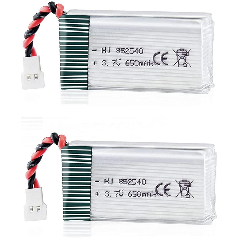 2 Pezzi Batteria Per Syma Drone X5c X5 3.7v 650mah 25c Lipo Avanzato - Foto 1