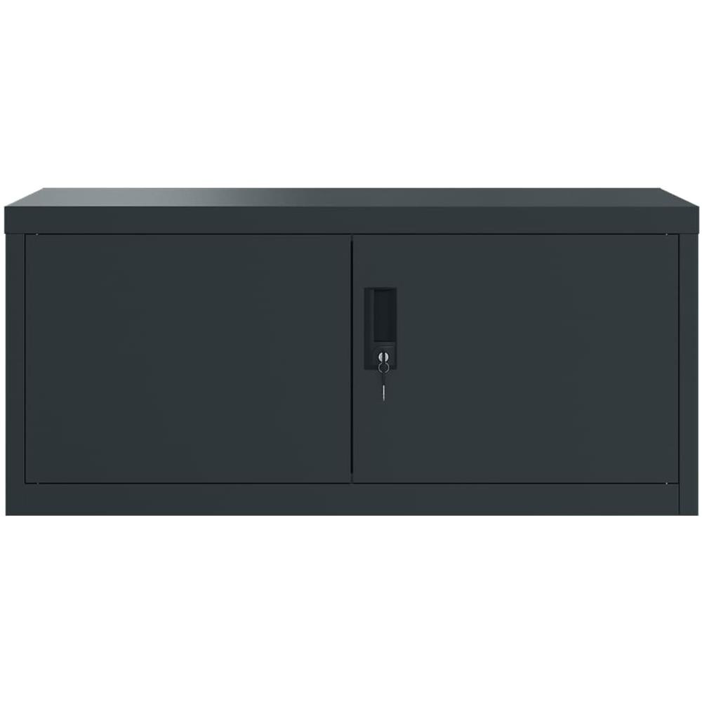Armadio Classificatore Antracite 90x40x40 Cm In Acciaio - Foto 3