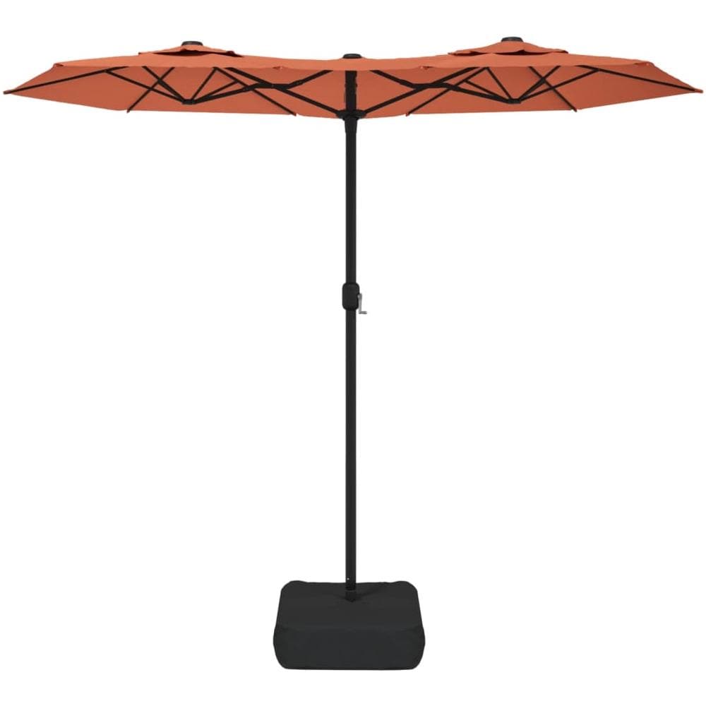 Ombrellone A Doppia Testa Terracotta 316x240 Cm - Foto 3