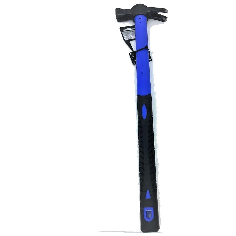 Martello Carpentiere Con Testa In Acciaio Forgiato Temperato E Manico In Fibra Di Vetro. - Foto 1