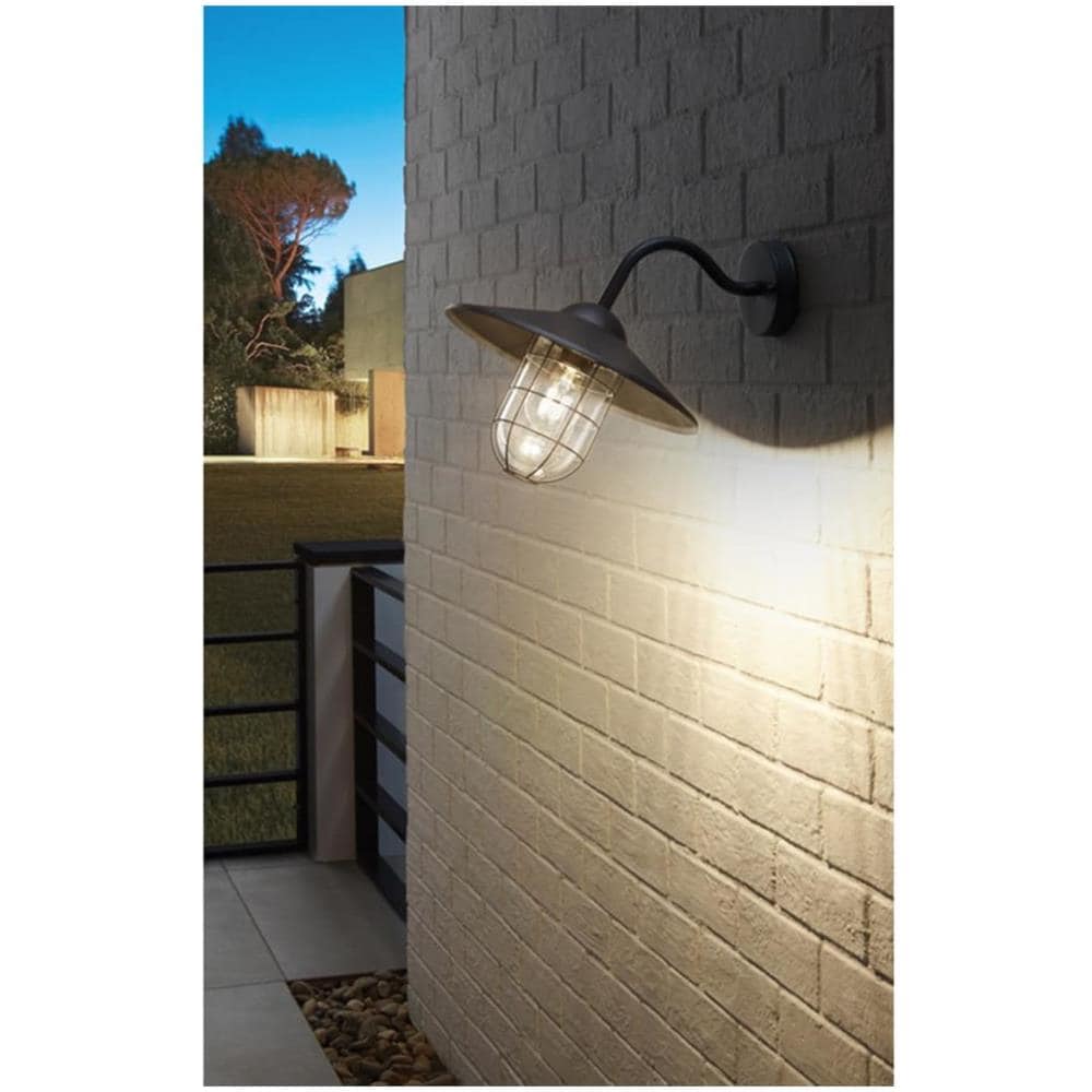 Luce Da Parete Esterna Melgoa Nero 60 W - Foto 2