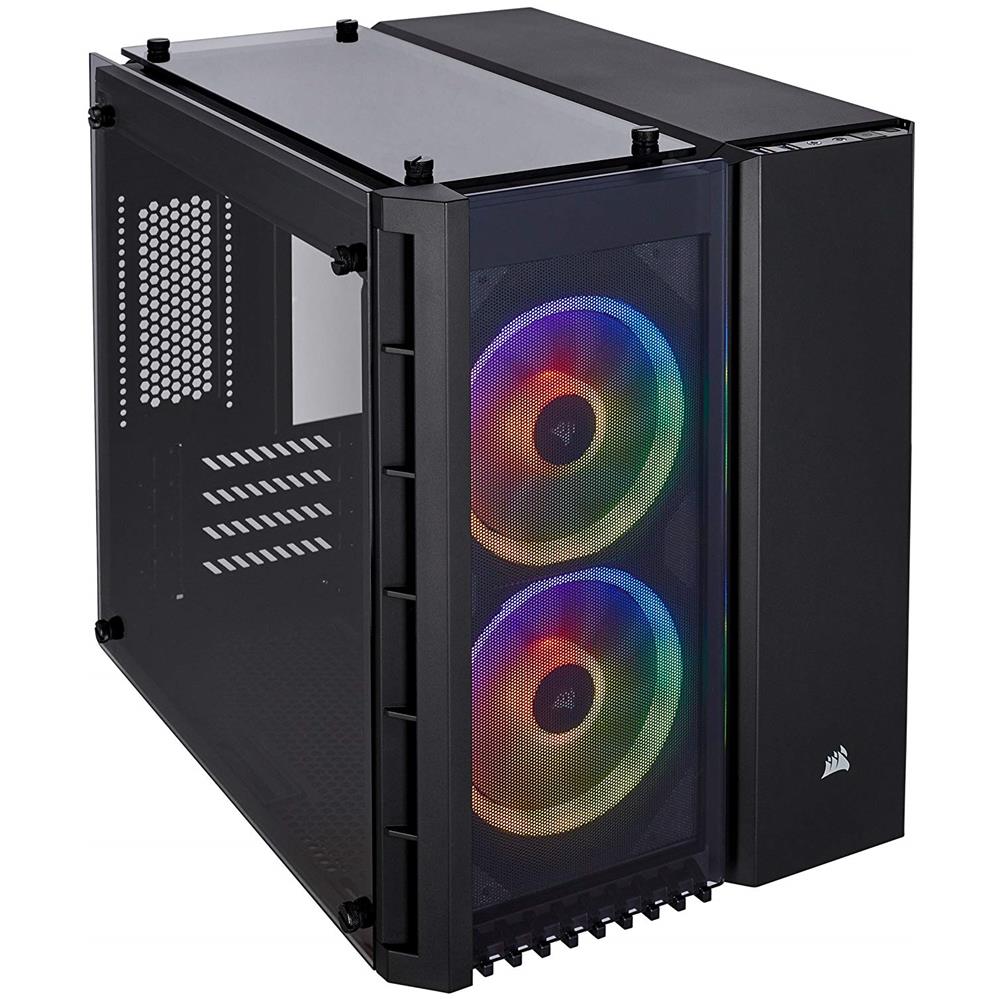 Case Crystal 280X Micro-ATX Colore Nero (Finestrato)  - Foto 1