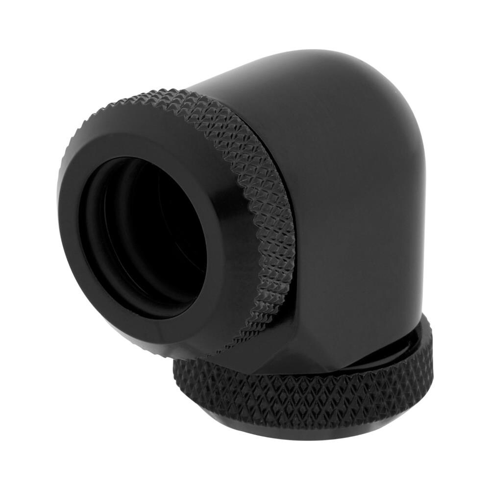 Hydro X Xf Hardline 90° Anschraubtülle 12mm Od G1/4 - Schwarz 2er Pack - Foto 2