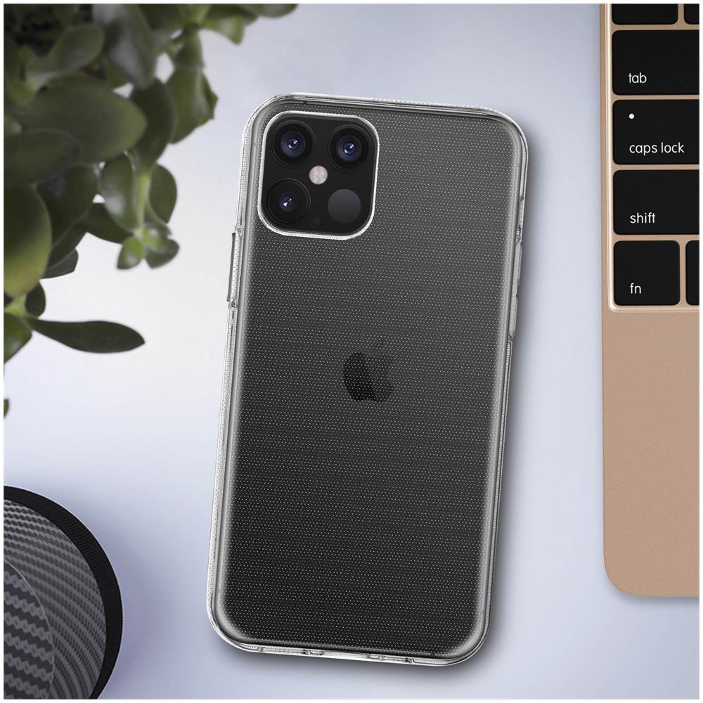 Cover Apple Iphone 12 / 12 Pro Silicone Antishock Trasparente - Foto 2