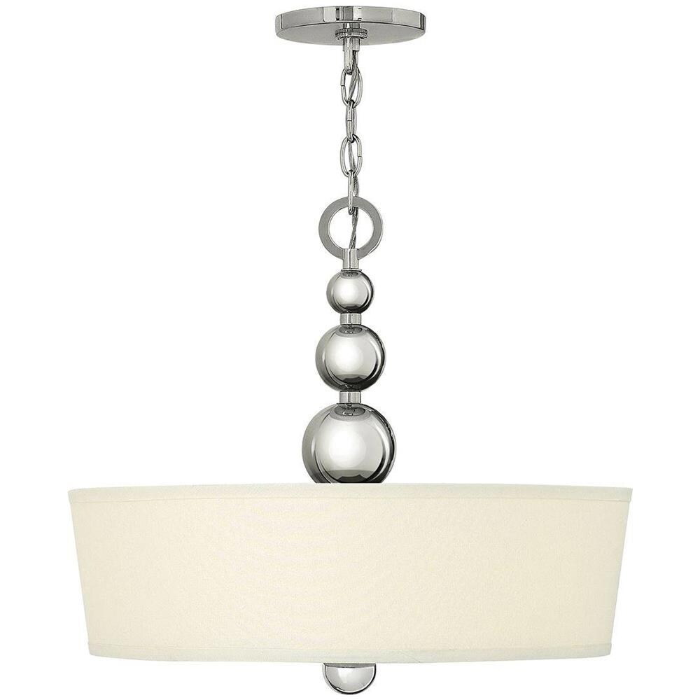 Zelda Pendant Light Tre Nichel Lucido - Foto 2