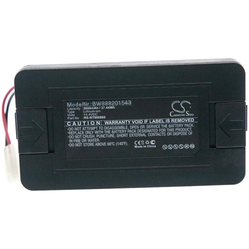 Batteria Compatibile Con Rowenta Explorer 20 Rr682, 20 Rr687, 40 R727, 40 Rr724, 20, 40 Home Cleaner Nero (2600mah, 14,4v, Li-ion) - Foto 1