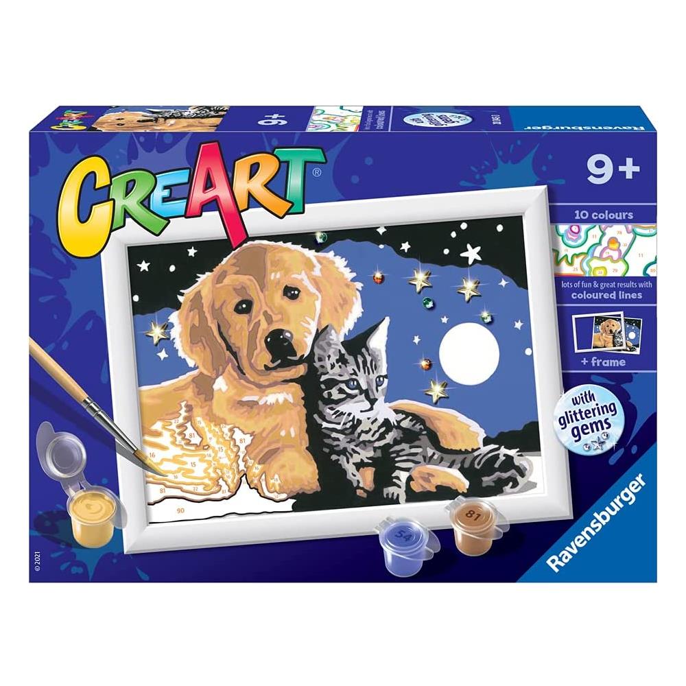 Creart, Cielo Stellato, Dipingere Con I Numeri Bambini, Età Raccomandata 9+, Giochi Creativi, 200450 - Foto 1