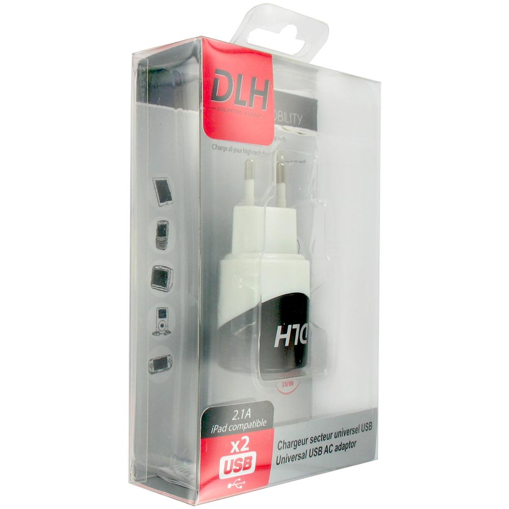 DY-AU2313W, Interno, Smartphone, Tablet, AC, Nero, Bianco, 100 - 240, 50/60 - Foto 2