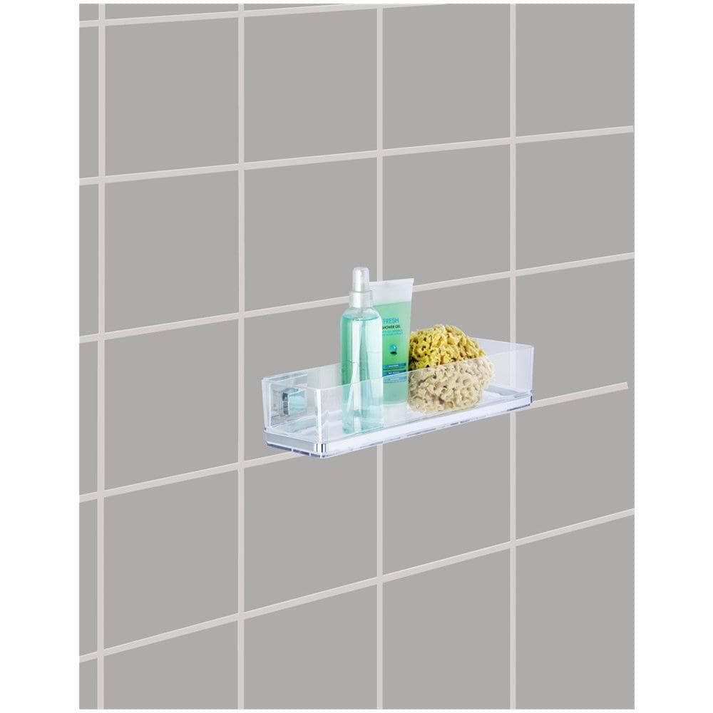 Mensola Rettangolare Per Bagno Quadro, Vacuum-loc, Doccia, - Foto 2