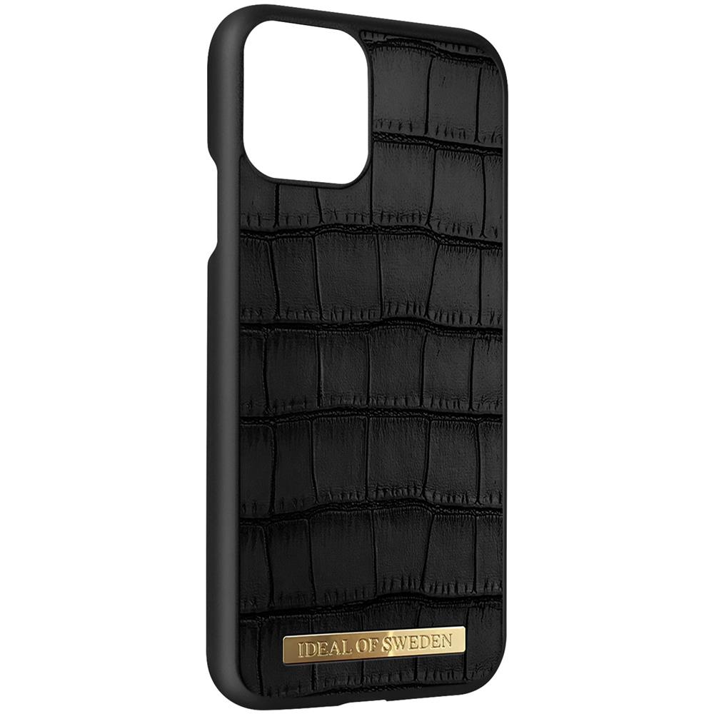 Cover Capri Case Iphone 11 Pro Effetto Coccodrillo Nera - Foto 2