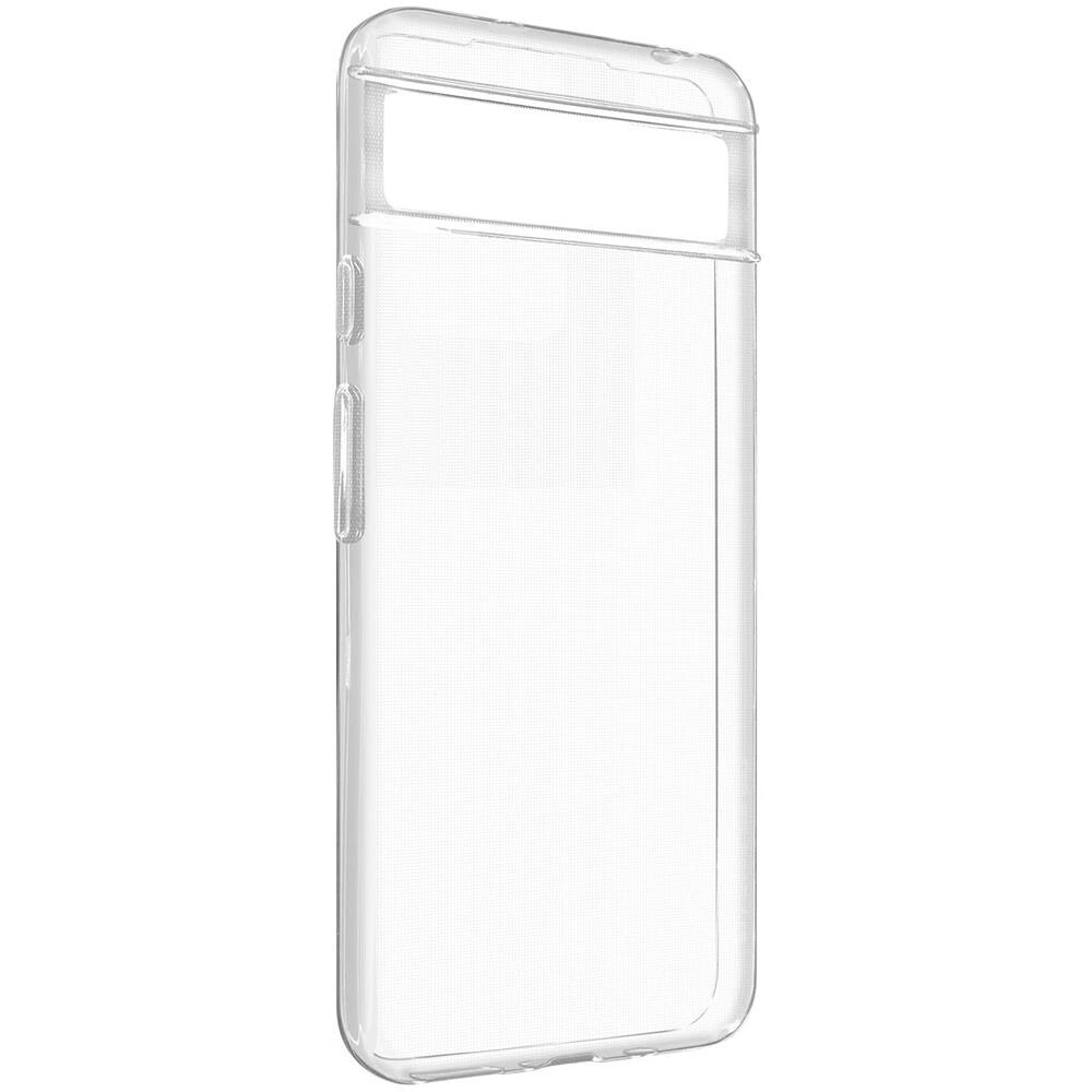 Cover Google Pixel 6a Silicone Flessibile Extra-sottile Trasparente - Foto 2