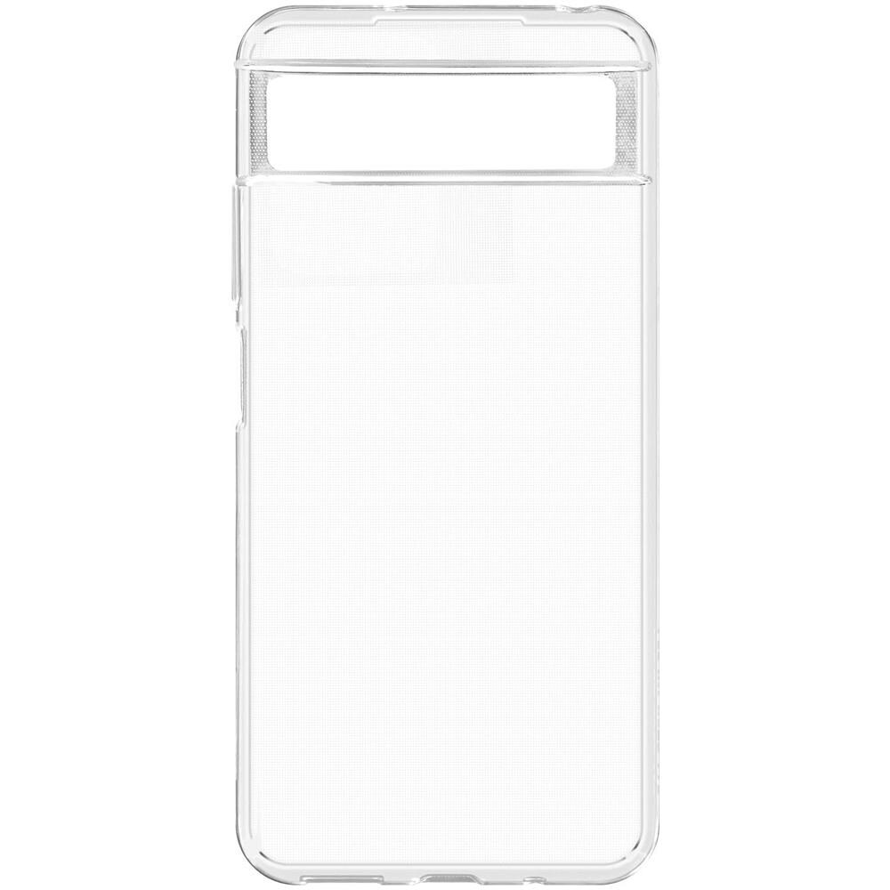 Cover Google Pixel 6a Silicone Flessibile Extra-sottile Trasparente - Foto 1