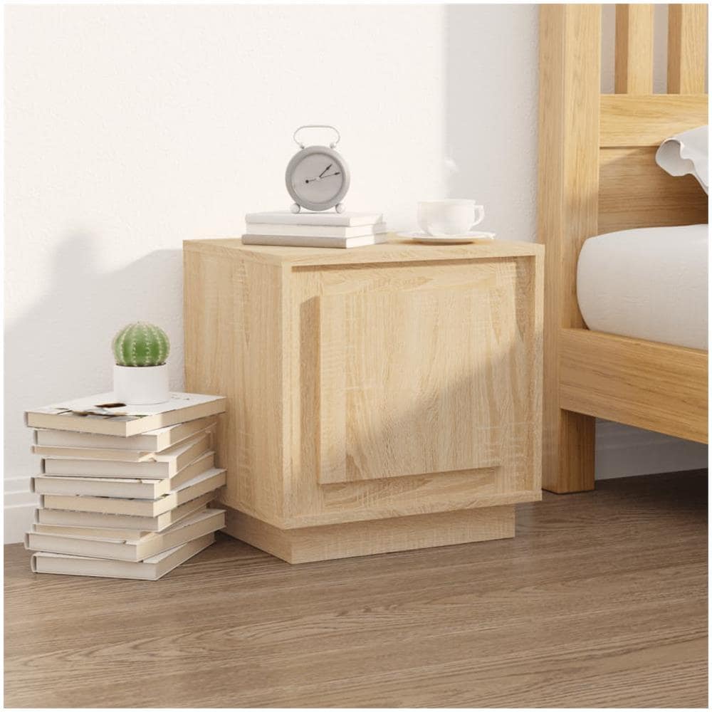 Comodini 2 Pz Rovere Sonoma 44x35x45 Cm In Legno Multistrato - Foto 3