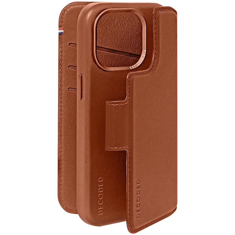 Custodia Pelle Per Iphone 15 Pro Max Cover Staccabile Portafoglio Clay - Foto 5